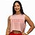 Regata Cropped Ducross Rosa - Imagem 1