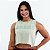Regata Cropped Ducross Verde Ervas - Imagem 1