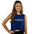 Regata Cropped Wod Azul - Imagem 1