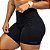 Shorts Médio com Bolsos Preto - Imagem 1