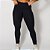 Calça Legging Preta com Rosa - Imagem 2