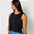 Regata Cropped Run Preto - Imagem 2