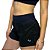 Shorts Sobreposto Preto - Imagem 1
