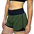 Shorts Sobreposto Verde Militar - Imagem 1