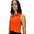 Regata Cropped Run Laranja - Imagem 2