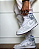 Tênis Nike Air Jordan 1 Retro High Zoom White Racer Blue - Linha exclusiva - Imagem 5