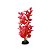 PLANTA PLÁSTICA SOMA ECONOMY 20CM VERMELHA (MOD.873) - Imagem 1