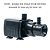BOMBA SUB SOMA DCAIR 200 PARA SKIMMER ES-120 / SLK-120 / HOB-60 - Imagem 3