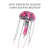 ENFEITE DE SILICONE SOMA JELLYFISH BIG BRANCA - Imagem 2