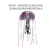 ENFEITE DE SILICONE SOMA JELLYFISH BIG AZUL - Imagem 1