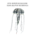 ENFEITE DE SILICONE SOMA JELLYFISH BIG AMARELA - Imagem 2