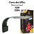 LUMINARIA LED SOMA X 5 PRETA (10W) LED BRANCO/AZUL 220V - Imagem 3