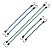 Conjunto de Fixadores Elásticos Coghlan's - pack 6 pçs - Imagem 1