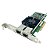 Placa de Rede Dell 0K7H46: DualPort RJ45, 2x Port Pci-e 10GB - Imagem 1