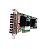 Placa Rede QLogic QLE2564L-IBMP: 4x port, Fibra Fc Hba 8GB - Imagem 2