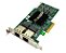 Placa Rede Intel Pci-e 2x Rj-45 10/100/100 Giga, Perfil baixo - Imagem 1