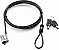 Cadeado Para Notebook Keyed Cable Lock 10mm 1,8 m – T1A62AA - Imagem 6