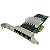 Placa de Rede Intel Quad Port Gigabit 4x Rj45 100/1000 46y3512 - Imagem 1