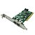 Placa controladora Dell 0H924H: 2x port IEEE-1394, PCI - Imagem 1