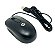 Mouse USB, HP Msu1158, para Computador ou Notebook - cor Preto - Imagem 1