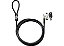 Trava Segurança para Notebook, HP 840158-001, 2 chaves, 1,83m, preto - Imagem 2