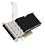Placa de Rede Silicom PCI´e 4x Portas SFP+ 10gb - Imagem 1