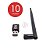Kit Receptor Wireless Usb Wifi 1800 Mbps, Lote com 10 Unidades - Imagem 1