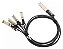 CABO DAC PASSIVO QSFP+ 40G para 4 x SFP+ 10G, 3 Metros - Imagem 3