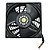 Cooler Rolamento Automação, 12v 2.31a, 4p, 125 x 125 x 37mm - Imagem 2