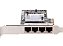 Placa Rede Intel Quad Gigabit Pcie I340-t4 - Perfil Baixo - Imagem 5