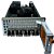Modulo INA PCB I/O Dell EMC SLIC51: 4x SFP+ 16Gb FIBRE V2 - Imagem 1