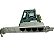 Placa De Rede 4 Portas Giga PCIe 331T 649871-001 647592-001 - Imagem 5