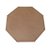 Sousplat Hexagonal em mdf - 32x32 cm - Modelo Liso - Imagem 1