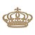 Coroa De Princesa Mdf 80 Cm Decoração De Festas Provençal - Imagem 1