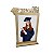 Kit 05 Porta-Retrato Formatura Mdf Lembrança Decoração - Imagem 1