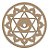 Mandala de Mdf Islamica - Mand-058 - Imagem 1