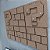 Mural cortiça tijolinho e bloco interrogação game mario - Imagem 2