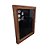 Quadro vitrine para pins e botons com vidro A4 - Imagem 1