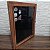 Quadro vitrine para pins e botons com vidro A4 - Imagem 2