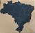 Mural Cortiça Mapa do Brasil - Imagem 2