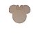 Mural cortiça Mickey ou Minie para pins e botons 60cm - Imagem 3