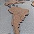 Mural mapa mundi divisoes cortiça 5mm - Imagem 5