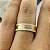 Par Alianças de Casamento Ouro 18K 6mm 12 gramas retas Tradicional Dorcas - Imagem 2