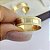 Par Alianças de Casamento Ouro 18K 6mm 12 gramas retas Tradicional Dorcas - Imagem 3