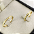 Par Alianças 2mm 3g Casamento Noivado Ouro 18k Fina Chanfrada 2mm - Imagem 2