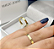 Par de Alianças Daltan Ouro 18k 3mm 3 Gramas o Par - Imagem 3
