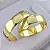 Aliança de Casamento Tradicional Aerin Ouro 18K 6mm 7g - Imagem 1