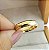 Par de Alianças Ouro 18K Casamento Tradicional 5mm 10g Abaulada - Imagem 2