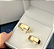 Par Alianças de Ouro 18k Chanfrado 6mm 12 gramas o par - Imagem 2