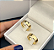Par Alianças de Ouro 18k Chanfrado 6mm 12 gramas o par - Imagem 3